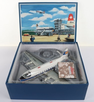 Schuco 5600 Elektro Radiant KLM Lufthansa Vickers Viscount 814 Tinplate battery operated Aircraft