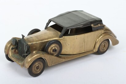 Vintage Fal Italy Rolls Royce Phantom,brass model,