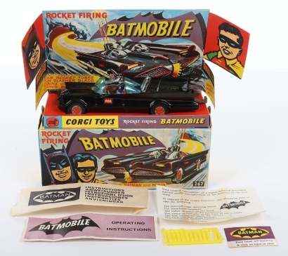 Vintage Corgi Toys 267 Rocket Firing Batmobile