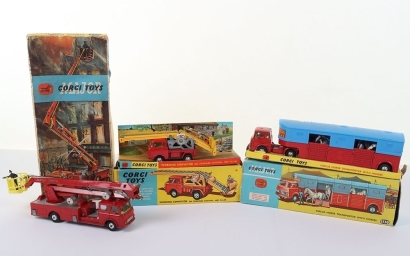 Three Vintage Boxed Corgi Toys