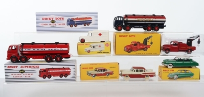 Five Boxed Dinky Toys Atlas issues