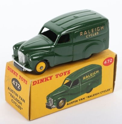 Vintage Dinky Toys 472 Austin Van &ldquo;Raleigh Cycles&rdquo;