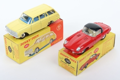 Two Vintage Boxed Dinky Toys Cars