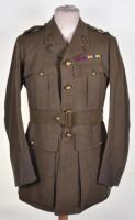 Great War Period Tunic Attributed to Lieutenant Colonel N.Elliot Royal Artillery