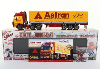 Tekno Collectable Truck Models Scania Centurion 3 Axle Trailer, Astran
