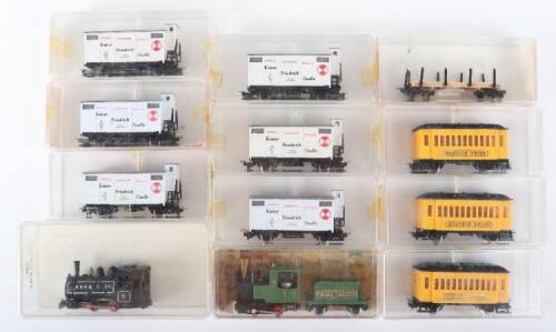 HOe gauge trains and rolling stock