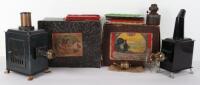 Two boxed tinplate German Magic Lantern, circa 1910