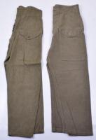 1945 British Denim Battle Dress Trousers