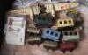 Selection of playworn tinplate and other toys, - 3