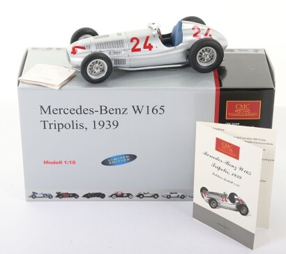 CMC 1:18 Scale Mercedes Benz W165 Racing Car