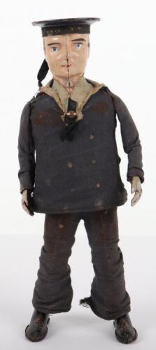 Lehmann (Germany) Tinplate Clockwork Dancing Sailor