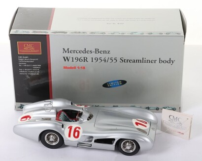 CMC Mercedes Benz W196 R Sterling Moss Streamline Racing Car