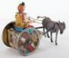 Lehmann (Germany) Tinplate Clockwork The Balky Mule Stubborn Donkey - 3