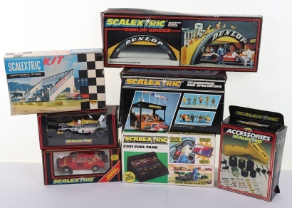 A Quantitiy of Boxed Scalextric items,