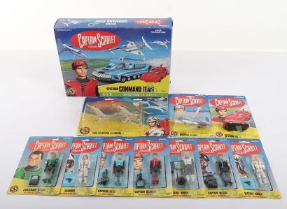 Vivid Imagination carded Captain Scarlet Action Figures