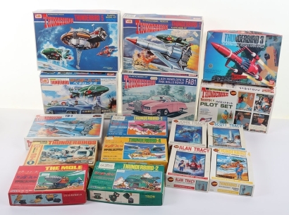 A Collection of Gerry Anderson&rsquo;s Thunderbirds Plastic Kits