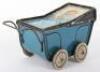 Scarce tinplate Huntley & Palmers Pram biscuit tin, circa 1930 - 2