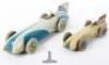 Chad Valley tinplate c/w Streamlined Racing car