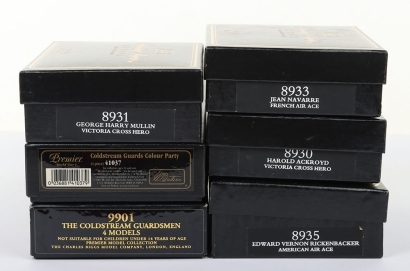 Six Boxed Sets WBritain Premier Series Created by Charles Biggs 1st World War Toy Soldiers Sets,