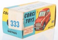 Original Corgi Toys Empty Box 333 R.A.C. International Sun Rally B.M.C. Mini-Cooper ‘S’