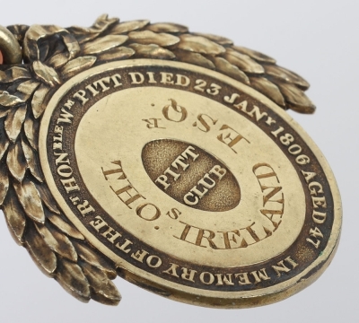 London Pitt Club Medal, - 3