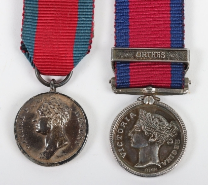Miniature medals &ndash; a Pair of Miniature Napoleonic War medals,