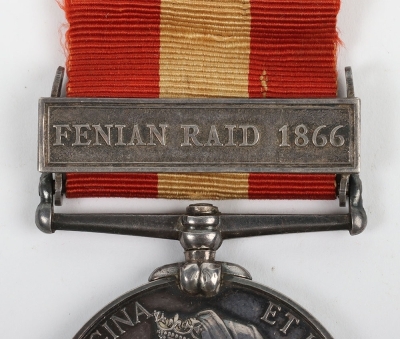Victorian Canada General Service Medal for the 1866 Fenian Raid - 2