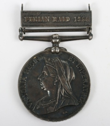 Victorian 1866 Fenian Raid Canada General Service Medal to the Royal Fusiliers