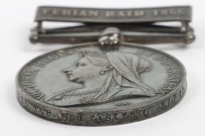 Victorian 1866 Fenian Raid Canada General Service Medal to the Royal Fusiliers - 3
