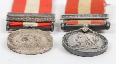 Miniature Medals &ndash; A pair of period miniature Canada General Service Medals. - 3