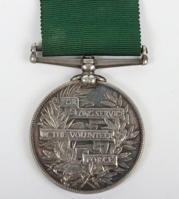 Victorian Volunteer long service medal, engraved naming to 1646 Pte. J.W. Jolliffe, 4th Volunteer Battalion, Hampshire Regiment - 2