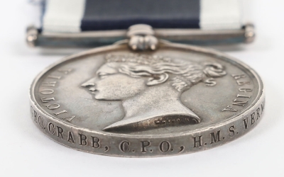 Interesting Naval Long Service and Good Conduct Medal to a recipient who having gained the medal was promoted to Boatswain and was later tried by Court Martial on several occasions and eventually dismissed from his ship. - 3