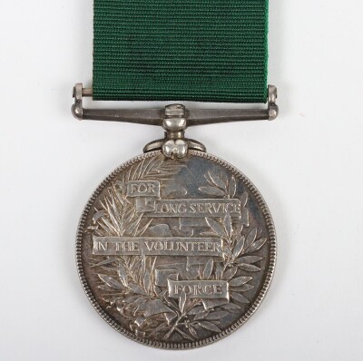 Victorian Volunteer Long Service medal to 4th Volunteer Battalion Hampshire Regiment. Engraved to 1649 Cpl H.S.S. Meager, 4th Volunteer Battalion, Hampshire Regiment - 2