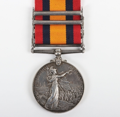 Queens South Africa Medal to the Hampshire Regiment - 4
