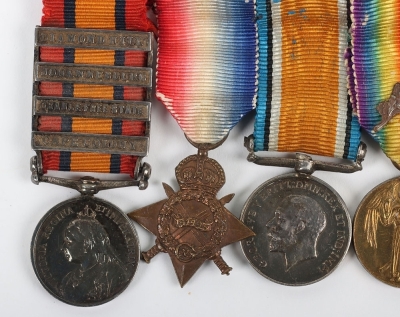 Miniature medals &ndash; A nice Boer War and Great War long service group of 6 miniature medals. - 2