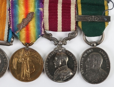Miniature medals &ndash; A nice Boer War and Great War long service group of 6 miniature medals. - 3
