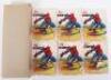 Six Corgi Juniors E75 Amazing Spider-Man Spidercopters with Outer Trade Box