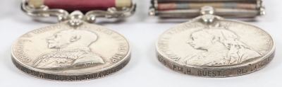 An Old Contemptible Boer War and Great War Long Service group of 5 medals - 6