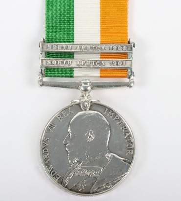 Kings South Africa Medal to the East Yorkshire Regiment