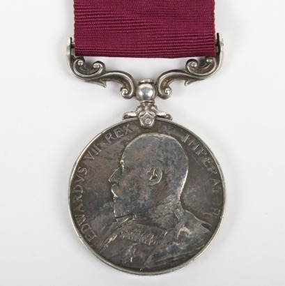 Edwardian Army Long Service Medal to the Royal Artillery