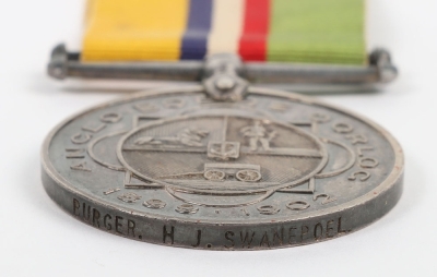 Anglo-Boere Oorlog Medal, - 5