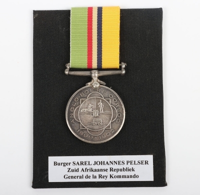 Anglo-Boere Oorlog Medal Recipient Serving in General De La Rey Commando - 3