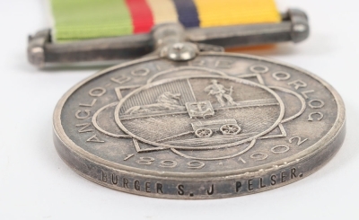 Anglo-Boere Oorlog Medal Recipient Serving in General De La Rey Commando - 4