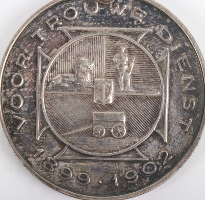 A Boer Loyal Service Medal (Dekoratie voor Trouwe Dienst) - 3