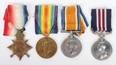 An October 1917 Military Medal group of 4 to a recipient in the Royal Fusiliers who was killed in action in the final months of the Great War.