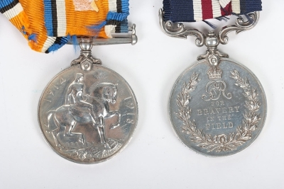 An October 1917 Military Medal group of 4 to a recipient in the Royal Fusiliers who was killed in action in the final months of the Great War. - 6