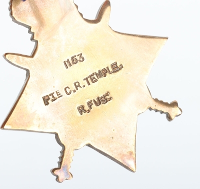 An October 1917 Military Medal group of 4 to a recipient in the Royal Fusiliers who was killed in action in the final months of the Great War. - 7