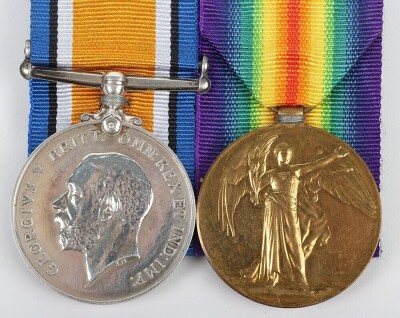 First World War casualty medal pair and Memorial plaque comprising of British War medal and Victory medal impressed to 546776 / Spr Herbert Frederick Edmund Allen, 218th Field Company, Royal Engineers.Killed in action on 03/11/1918, buried Crossroads ceme - 4