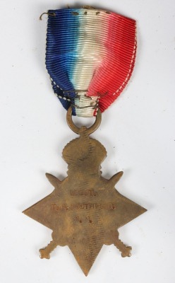Great War 1914-15 Star Medal to an Officer in the Royal Navy - 3
