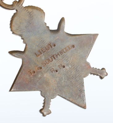 Great War 1914-15 Star Medal to an Officer in the Royal Navy - 4